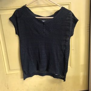 Short sleeved see through t-shirt style